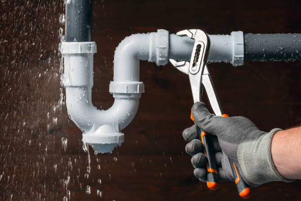 Professional Burst Pipe Repair technician working in Demorest, GA